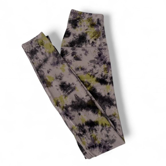 Lululemon Align HR Radial in Tie Dye Mauve Grey - Size 0 - Picture 2 of 6